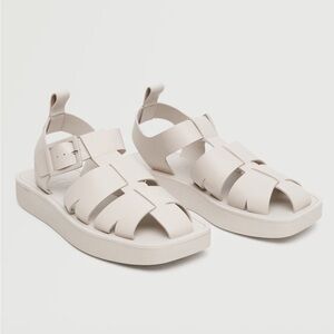 NWT MANGO FISHERMAN SANDALS